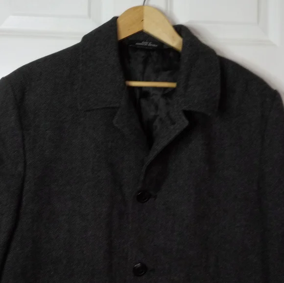 London Fog Coventry Wool-Blend Overcoat - Picture 6 of 14